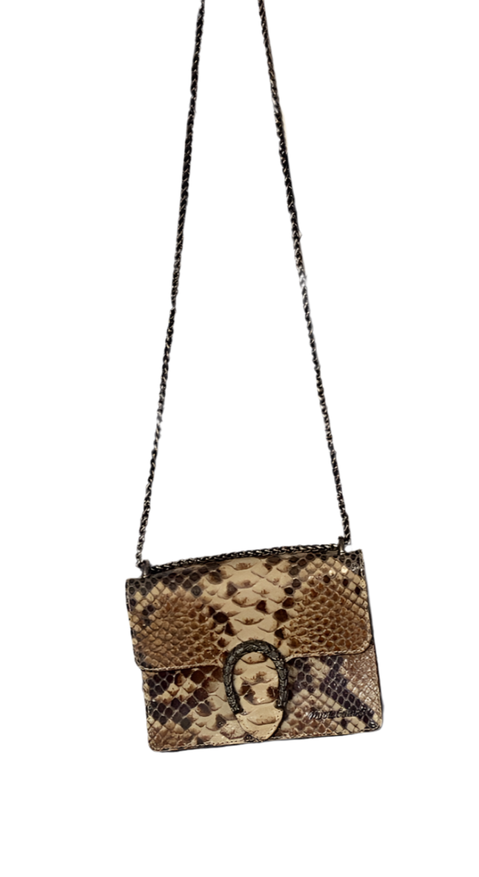 Brown Snake Skin Purse!