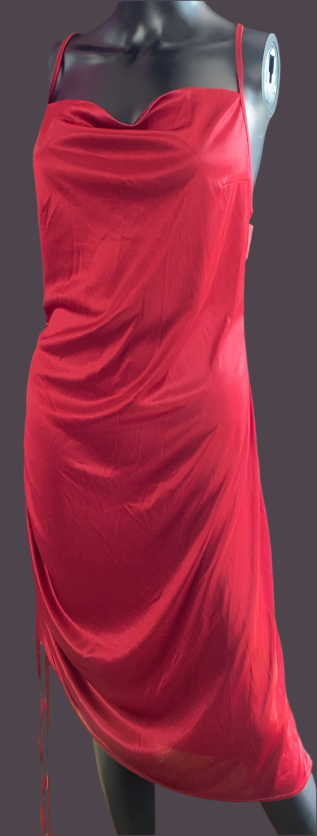 Sexy Red Wine Cocktail Dress
