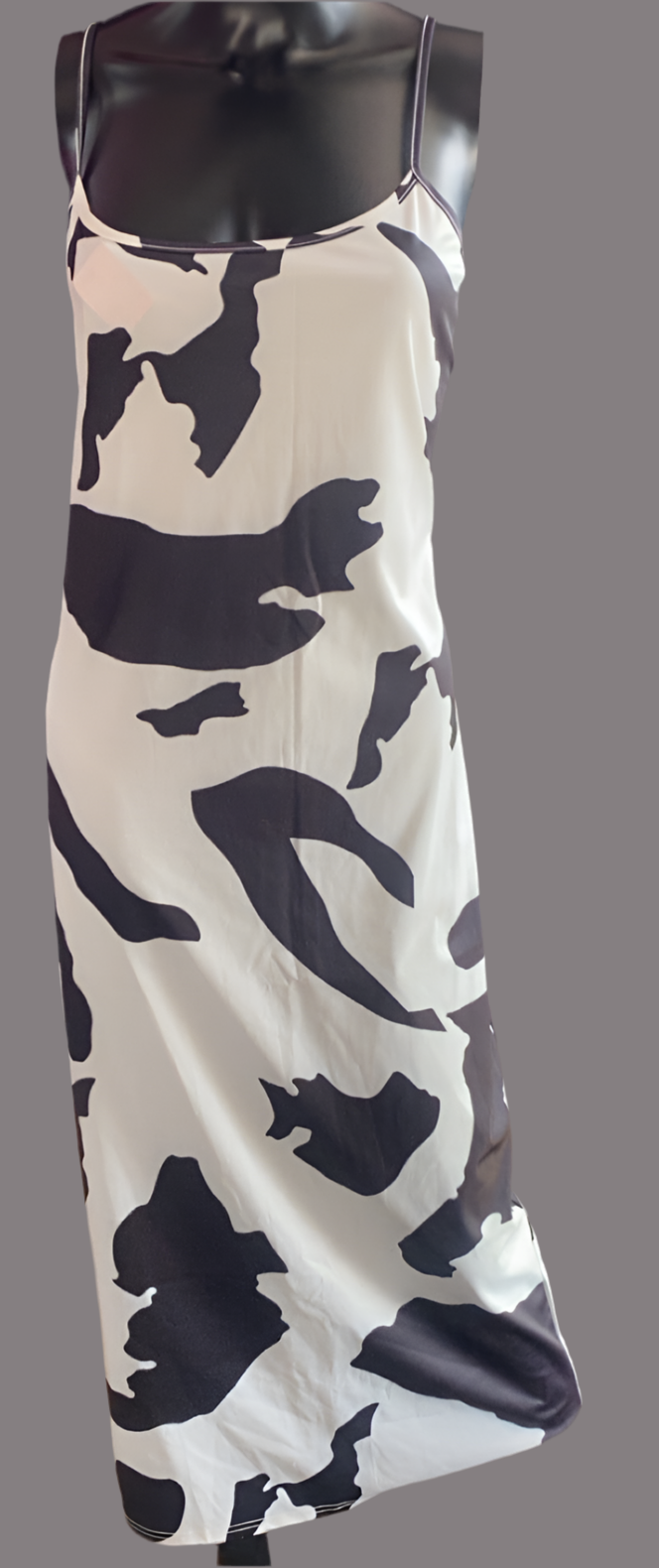 Sexy Black& White Cocktail Dress