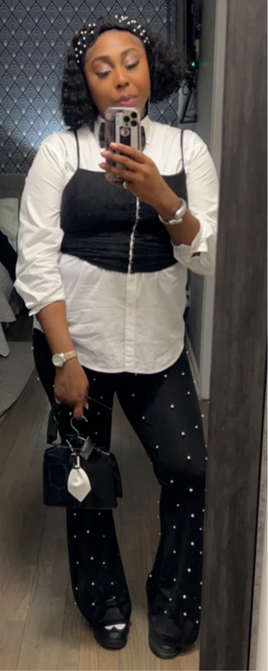 Pearly See Thru Pants
