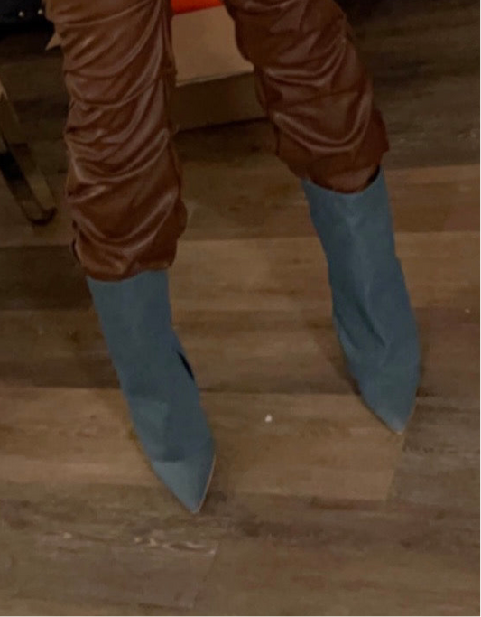 Blue Jean Boots!
