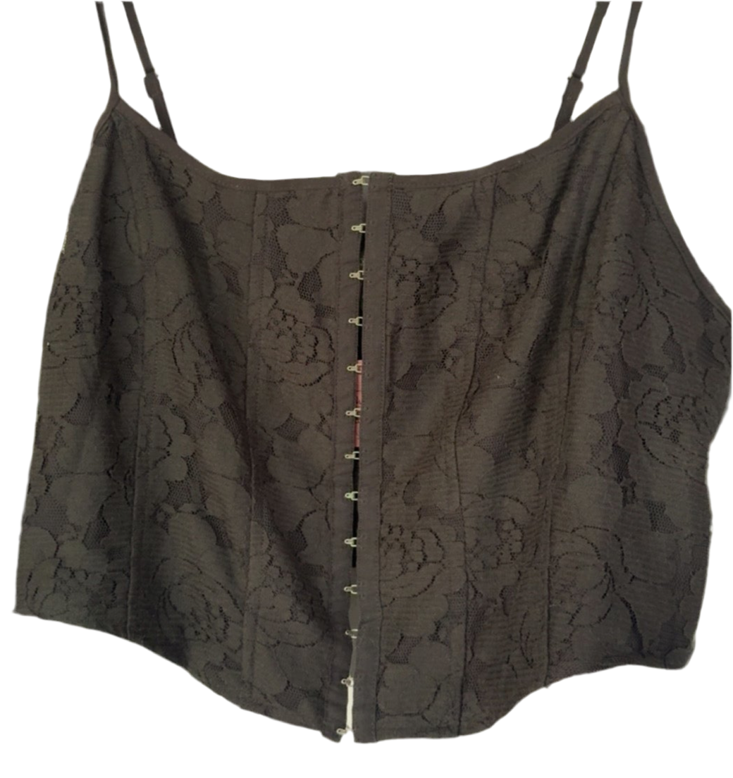 Black Lace Tank Top!