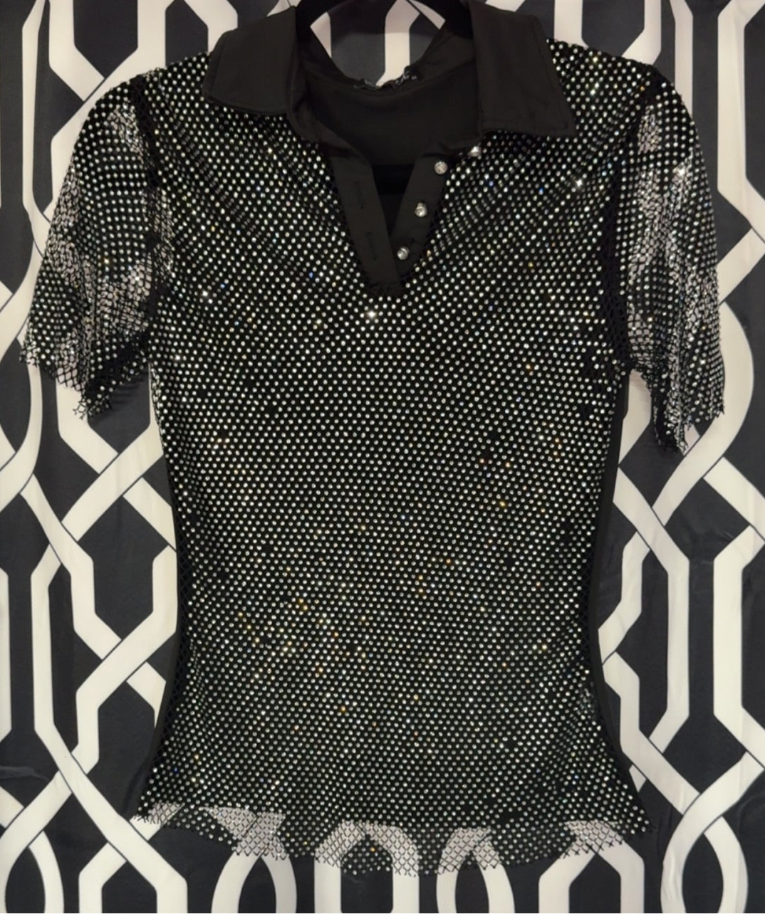 Sequins See Through Top!