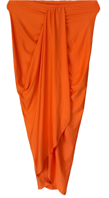 Orange Fitted Skirt!