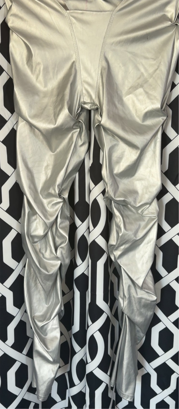 Silver Scrunch Pants!