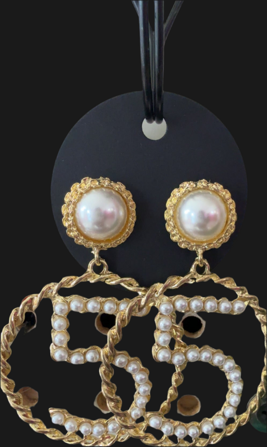 Number 5 Earrings