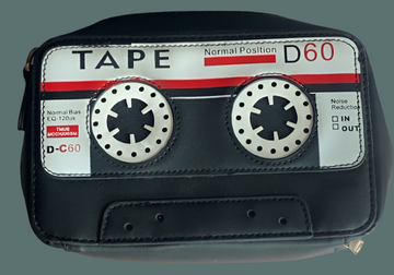Video Tape Clutch Bag