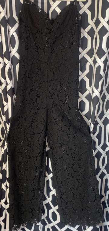 Sexy Black Lace Jumpsuit