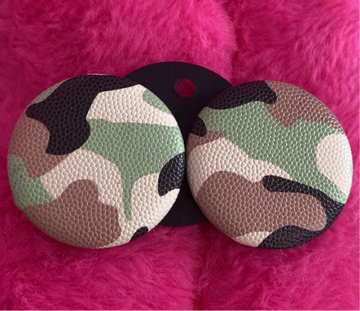 Army Fatigue Statement Earrings