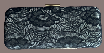 Black Lace Clutch!