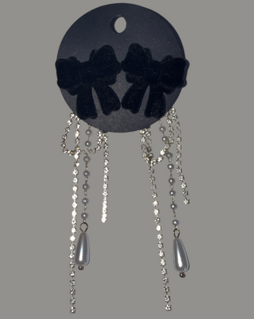 Bow Bling Earrings
