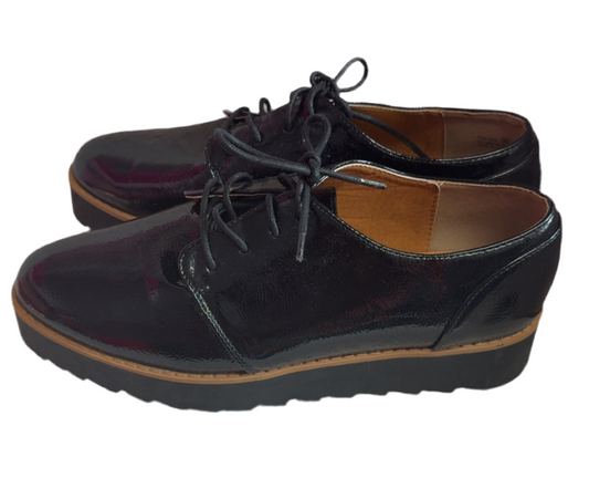 MJ Leather Platform Shoes