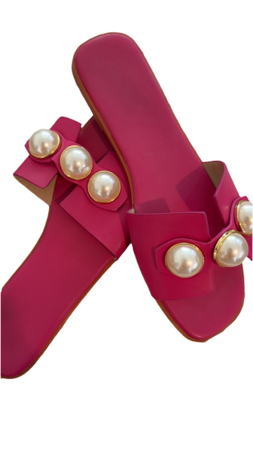Pink Pearl Sandals!