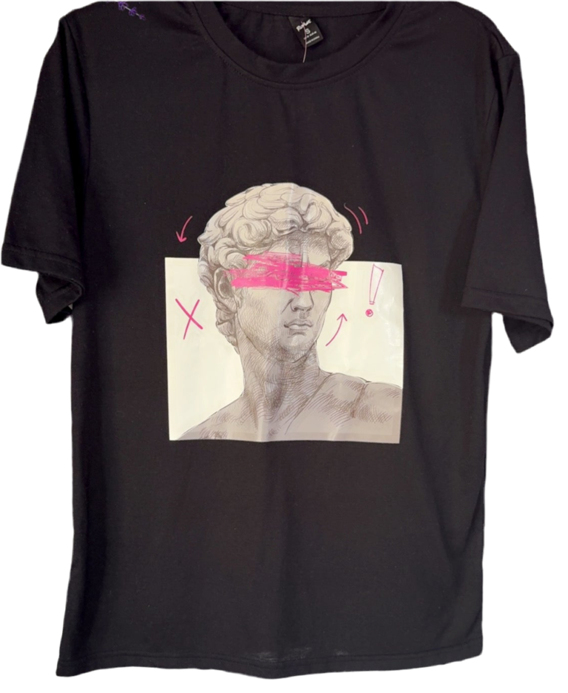 Scribble Pink Eyes Tee!
