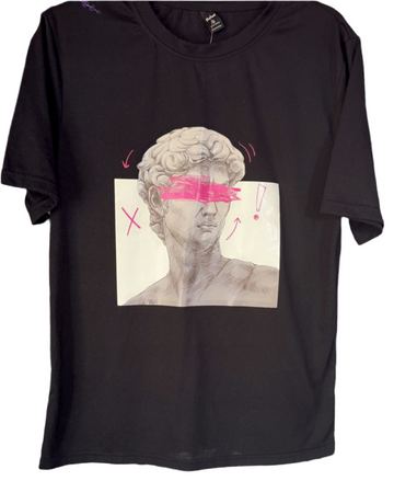 Scribble Pink Eyes Tee!