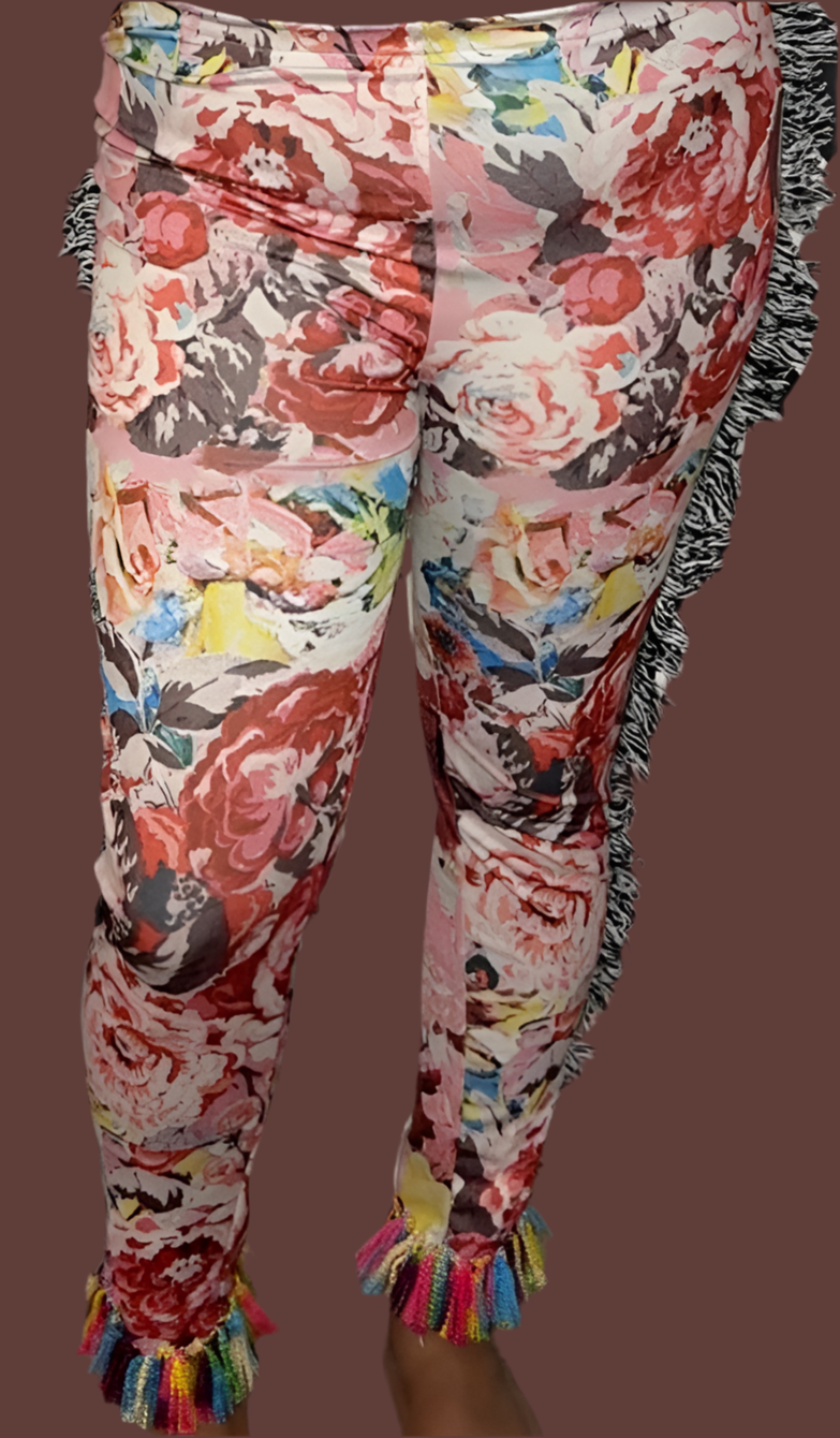Floral Stretch Pants!