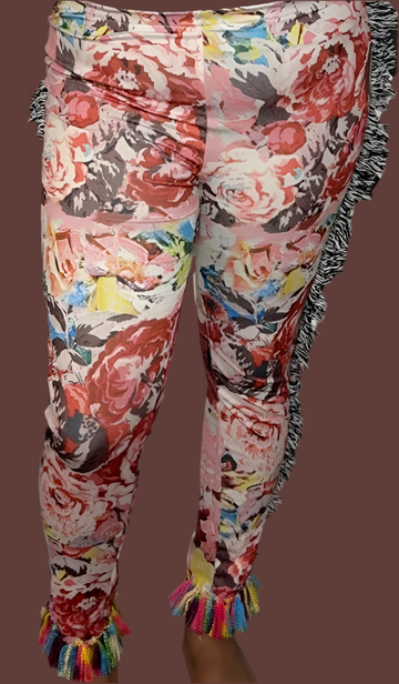 Floral Stretch Pants!