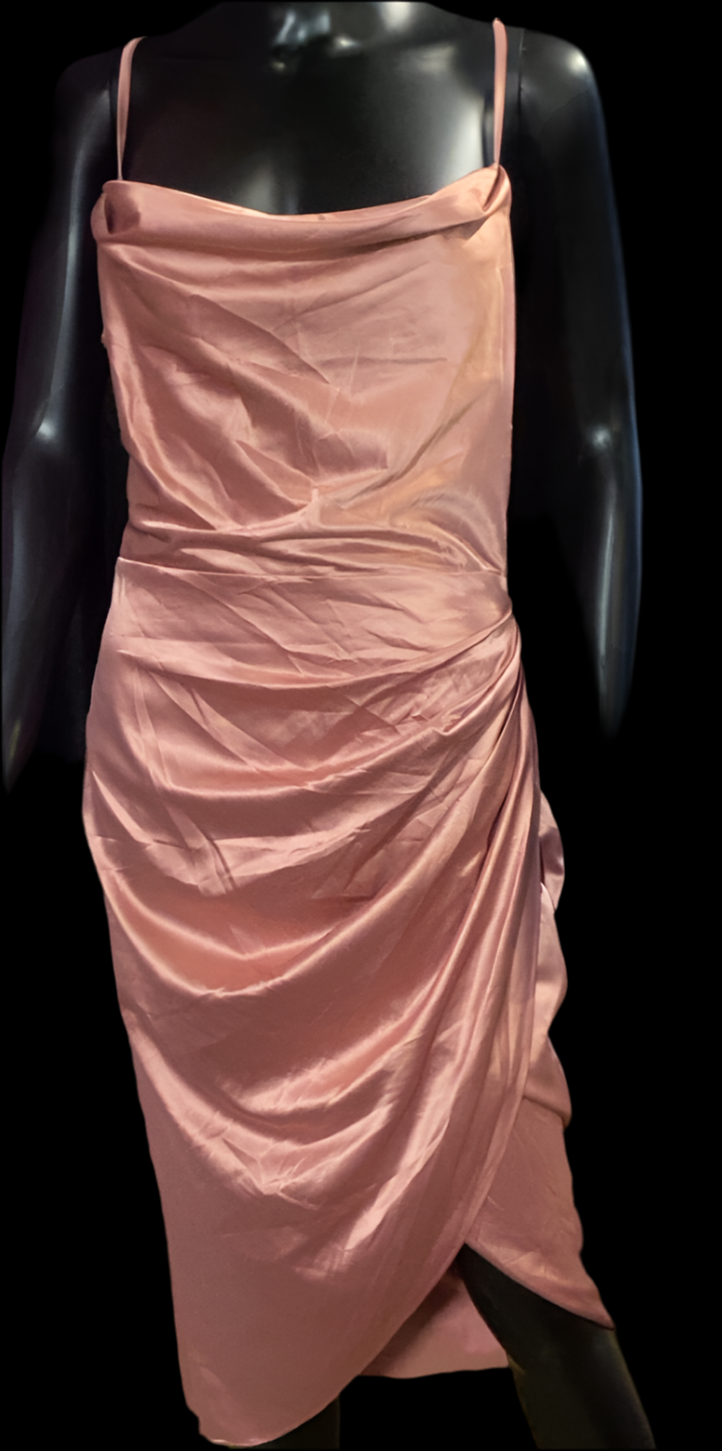 Sexy Rose Gold Cocktail Dress