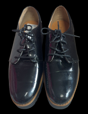 MJ Leather Platform Shoes