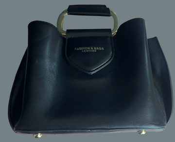 Black Leather Handbag!