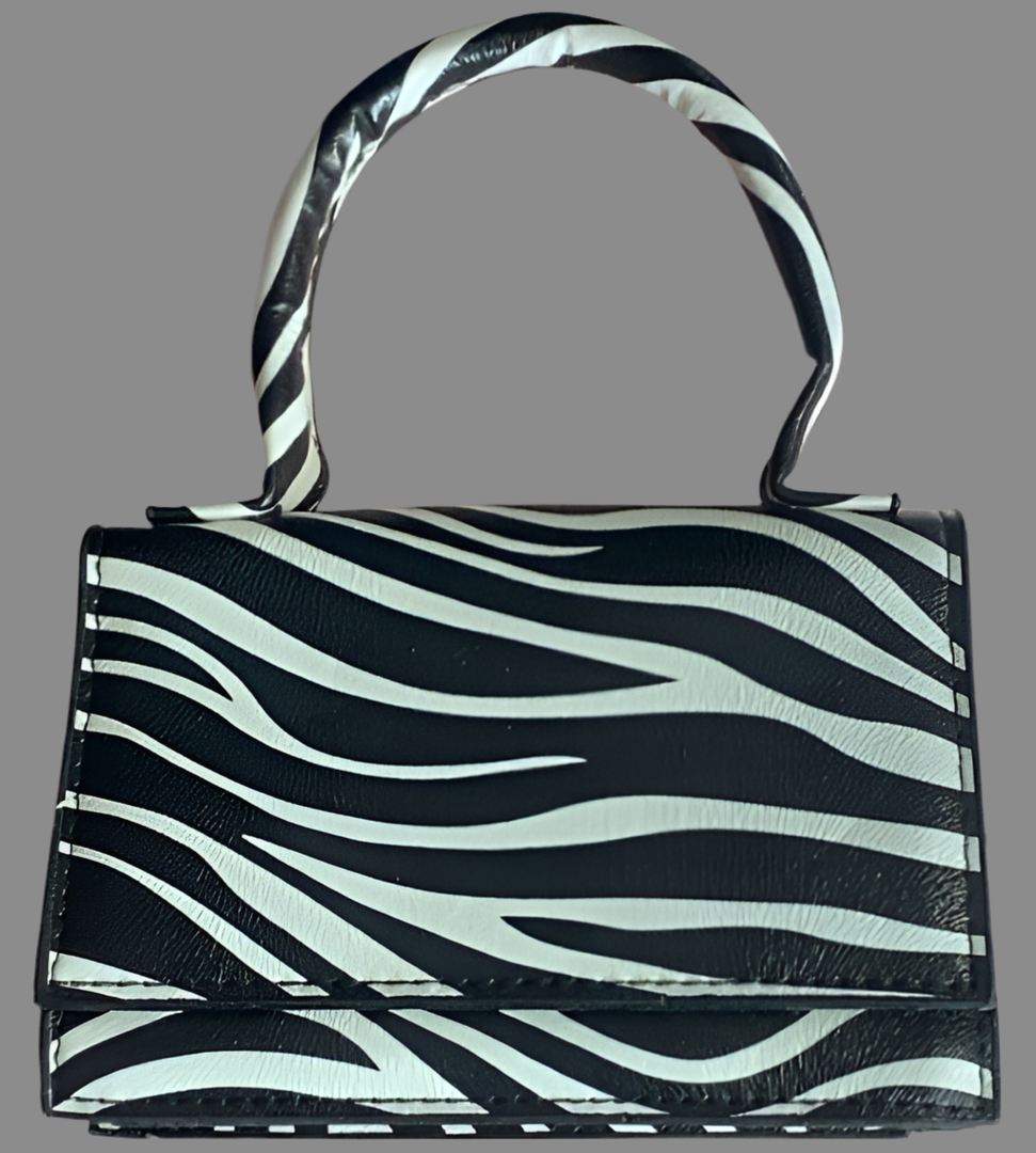 Zebra Print Handbag