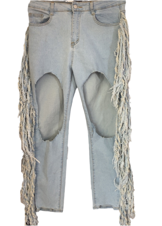 Shaggy Hole Jeans