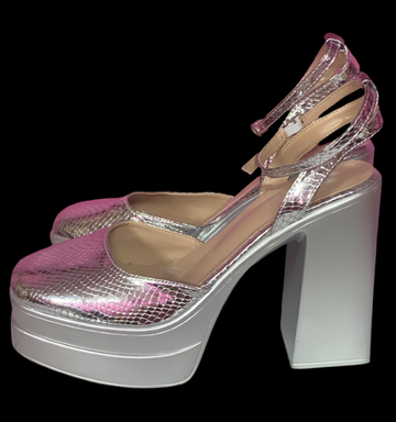 Sexy Sliver Tall Wedges
