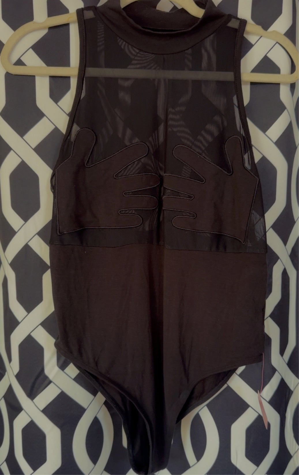 Two Hands On Breast Bodysuit