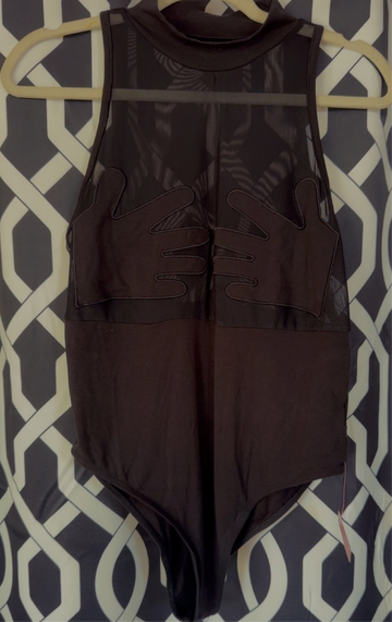 Two Hands On Breast Bodysuit