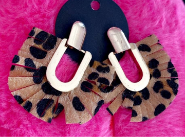Cheetah Girl Earrings