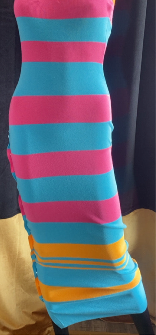 Sexy Cotton Candy Slim Fit Dress