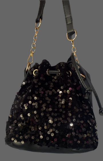 Sparkling Black Handbag